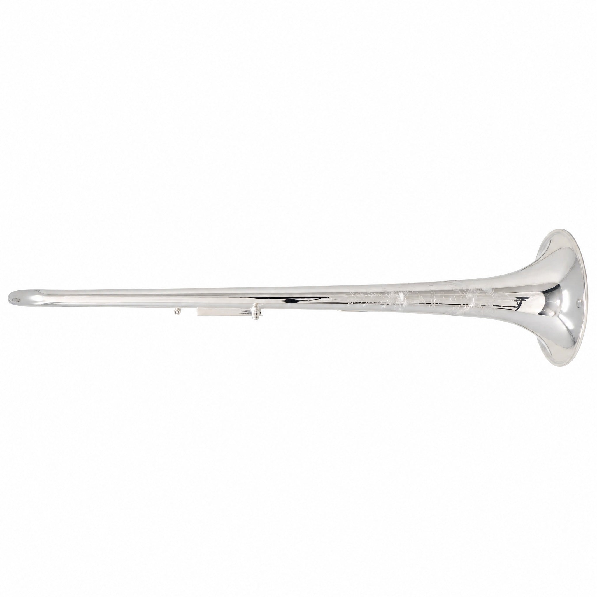 S.E. Shires Q15S Professional Eb/D Trumpet in Silver Plate