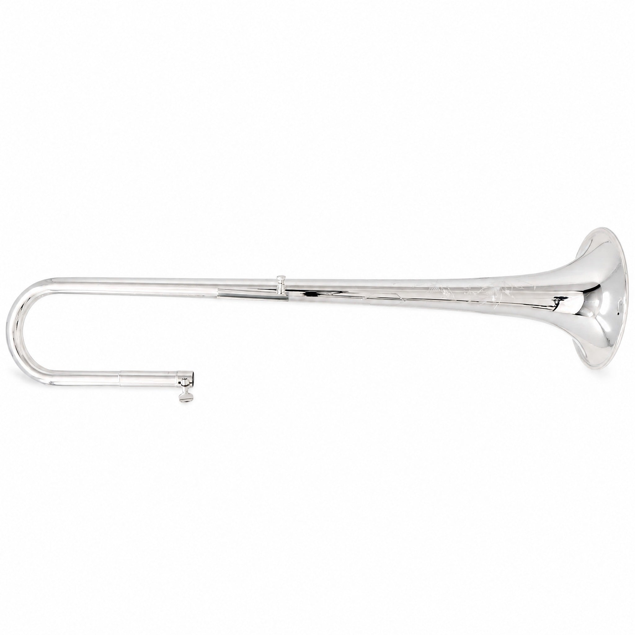 S.E. Shires Q15S Professional Eb/D Trumpet in Silver Plate