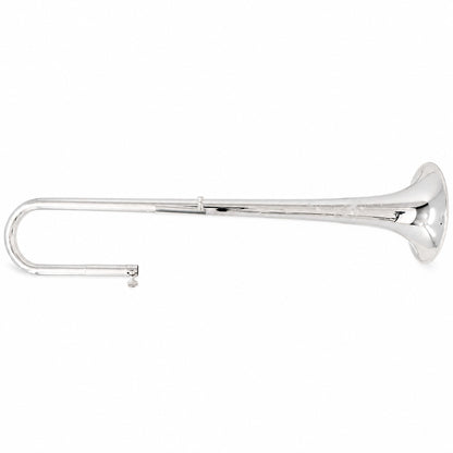 S.E. Shires Q15S Professional Eb/D Trumpet in Silver Plate