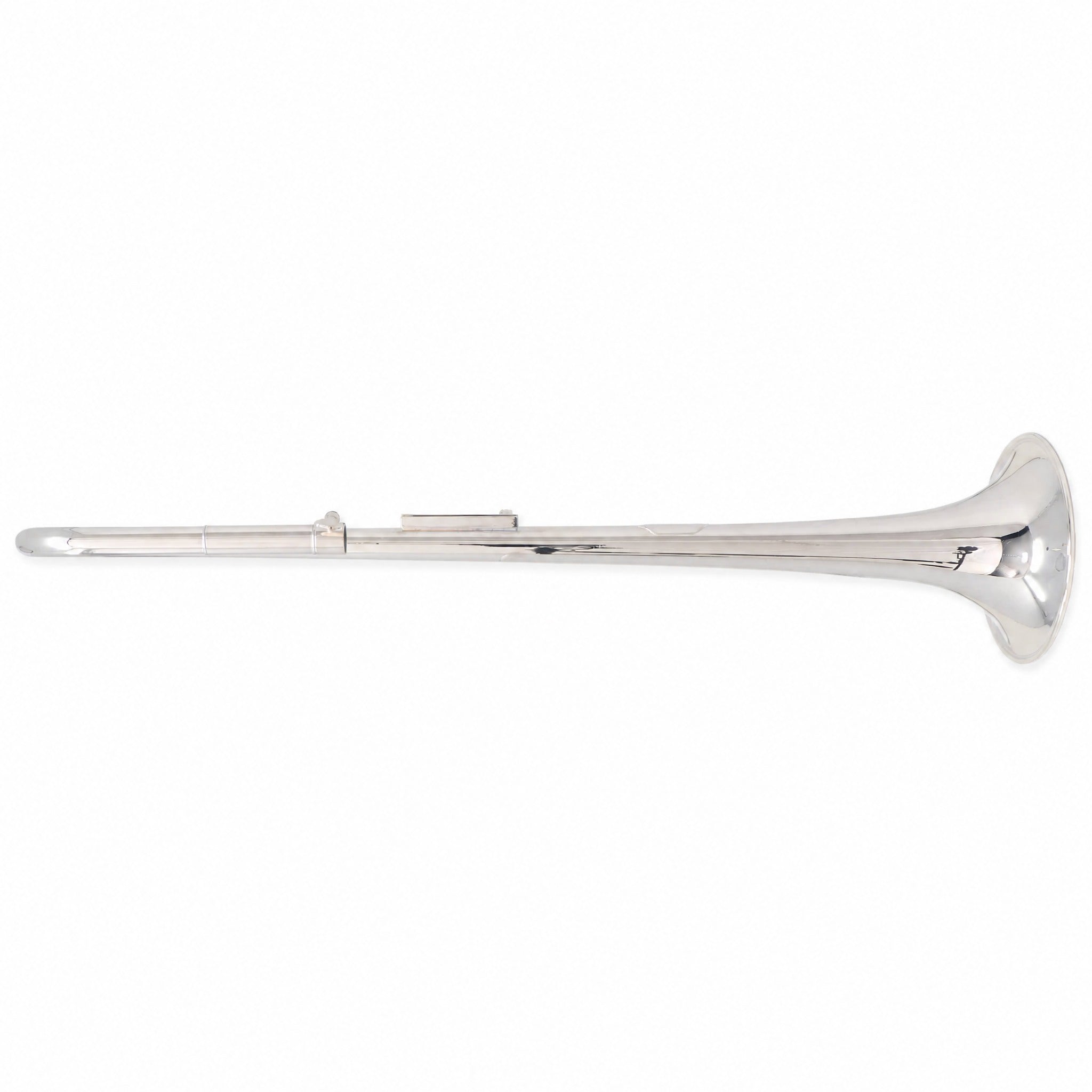 S.E. Shires Q15S Professional Eb/D Trumpet in Silver Plate