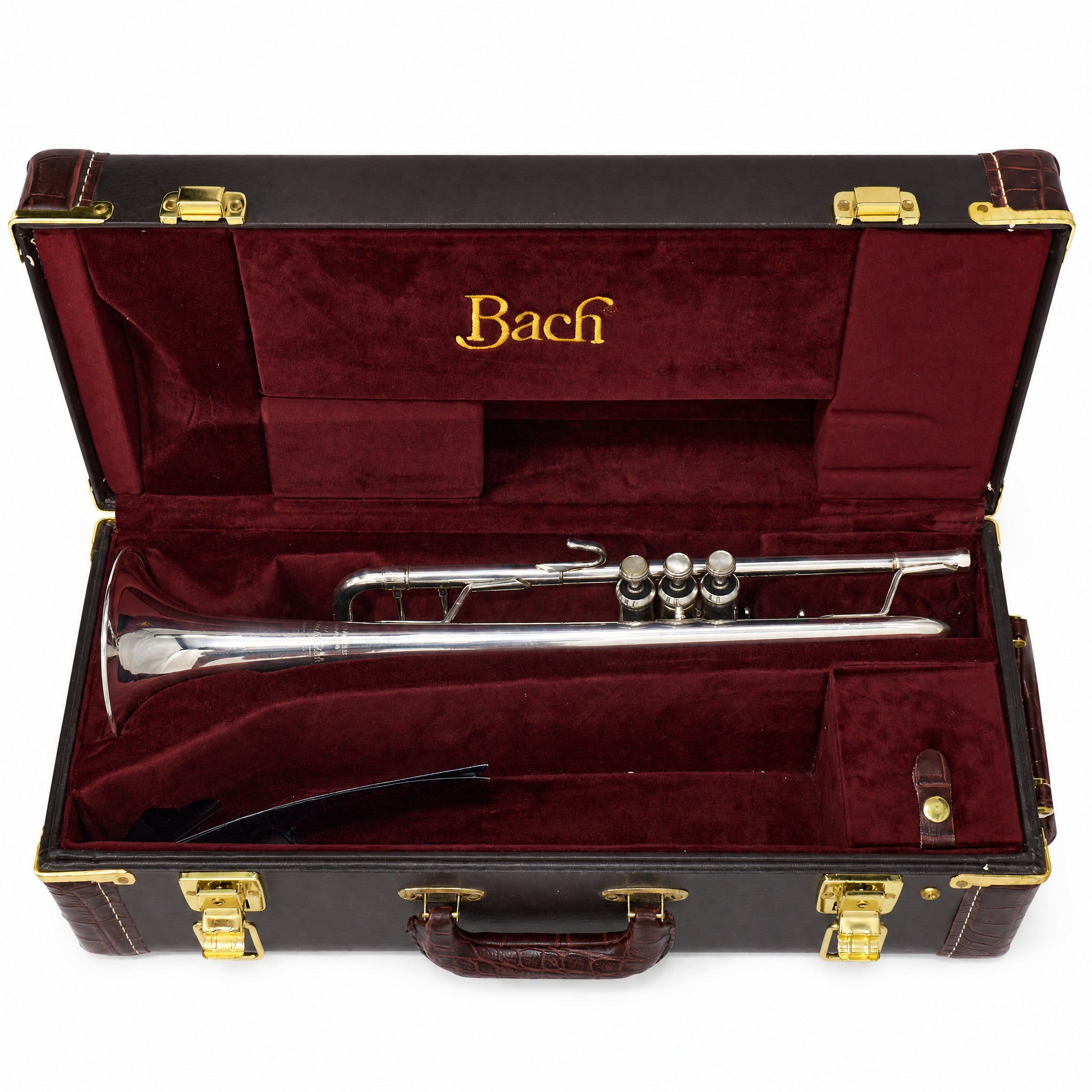 Bach 180S43 Stradivarius Professional Bb Trumpet in Silver Plate