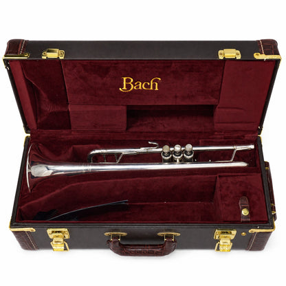 Bach 180S43 Stradivarius Professional Bb Trumpet in Silver Plate