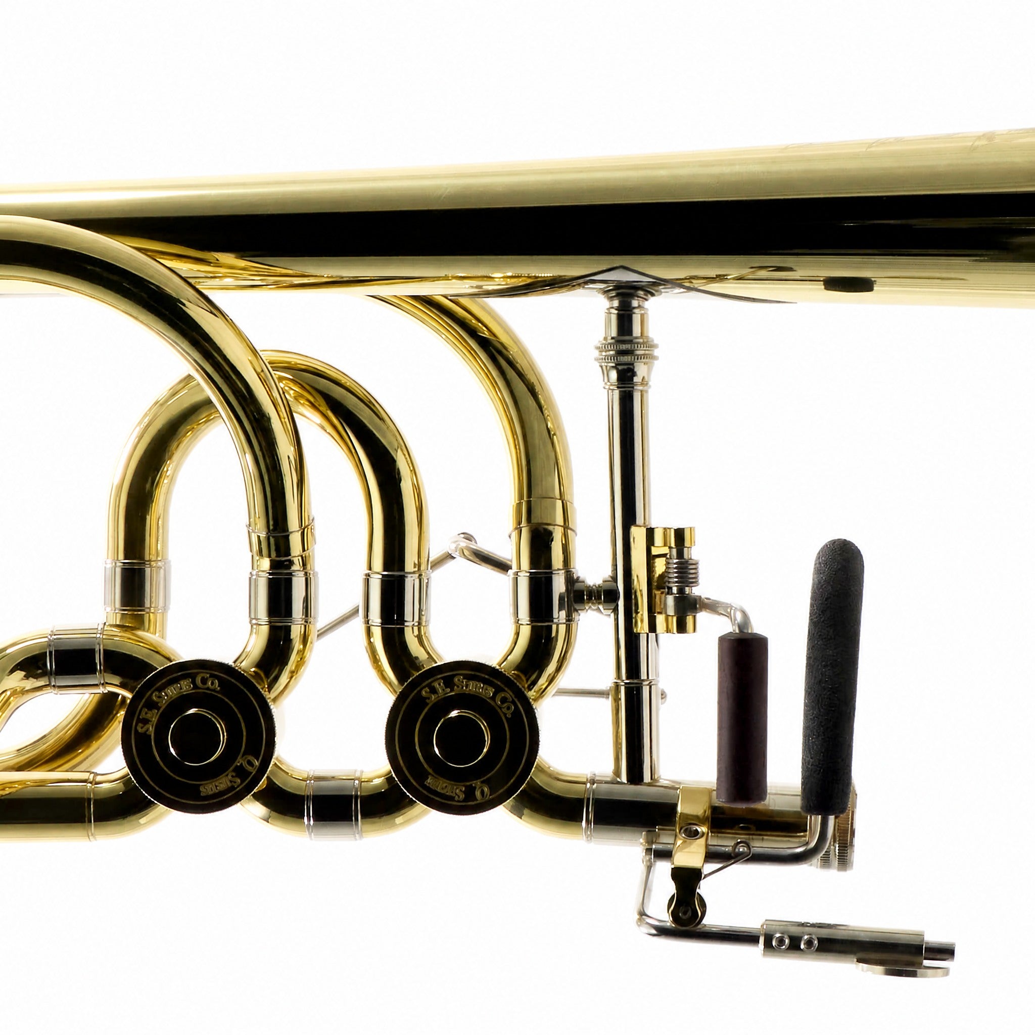 S.E. Shires Q36YR Q-Series Bass Trombone with Dual Rotary Valves SN Q21236
