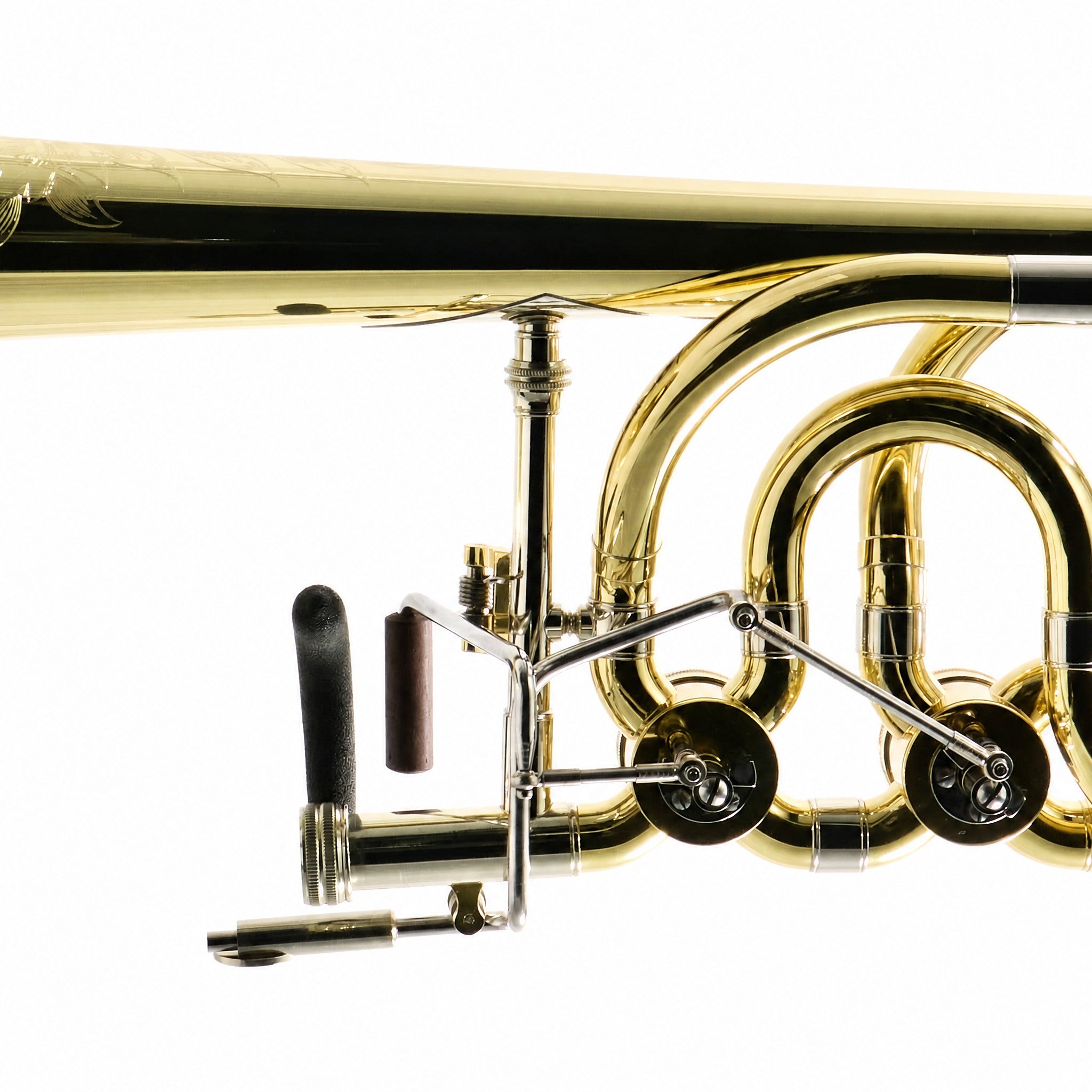 S.E. Shires Q36YR Q-Series Bass Trombone with Dual Rotary Valves SN Q21236