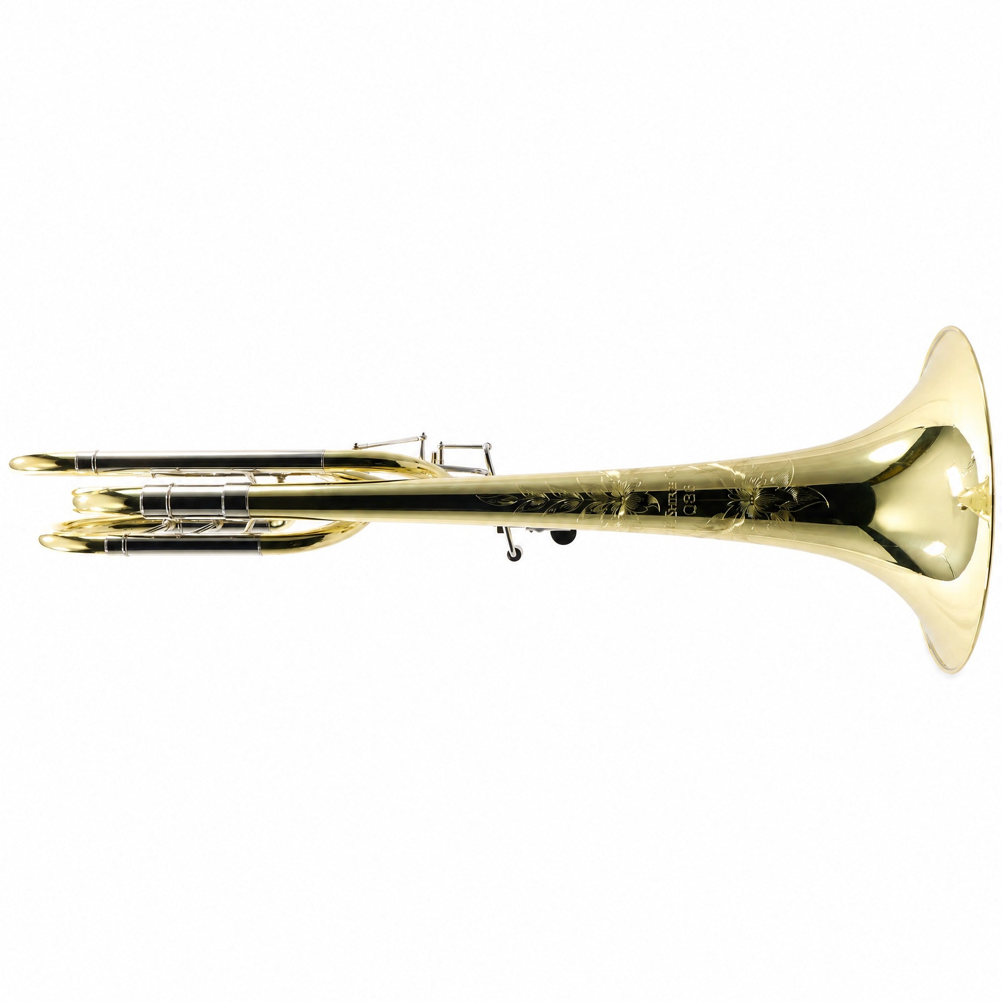 S.E. Shires Q36YR Q-Series Bass Trombone with Dual Rotary Valves SN Q23014