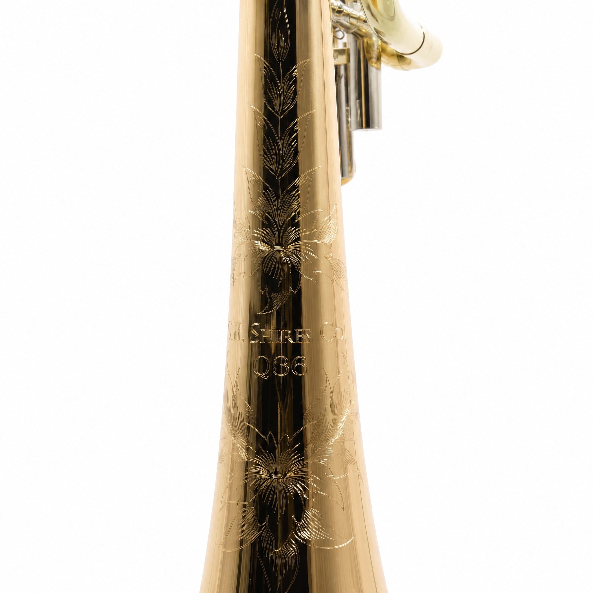 S.E. Shires Q36GA Q-Series Bass Trombone with Dual Axial Flow Valves