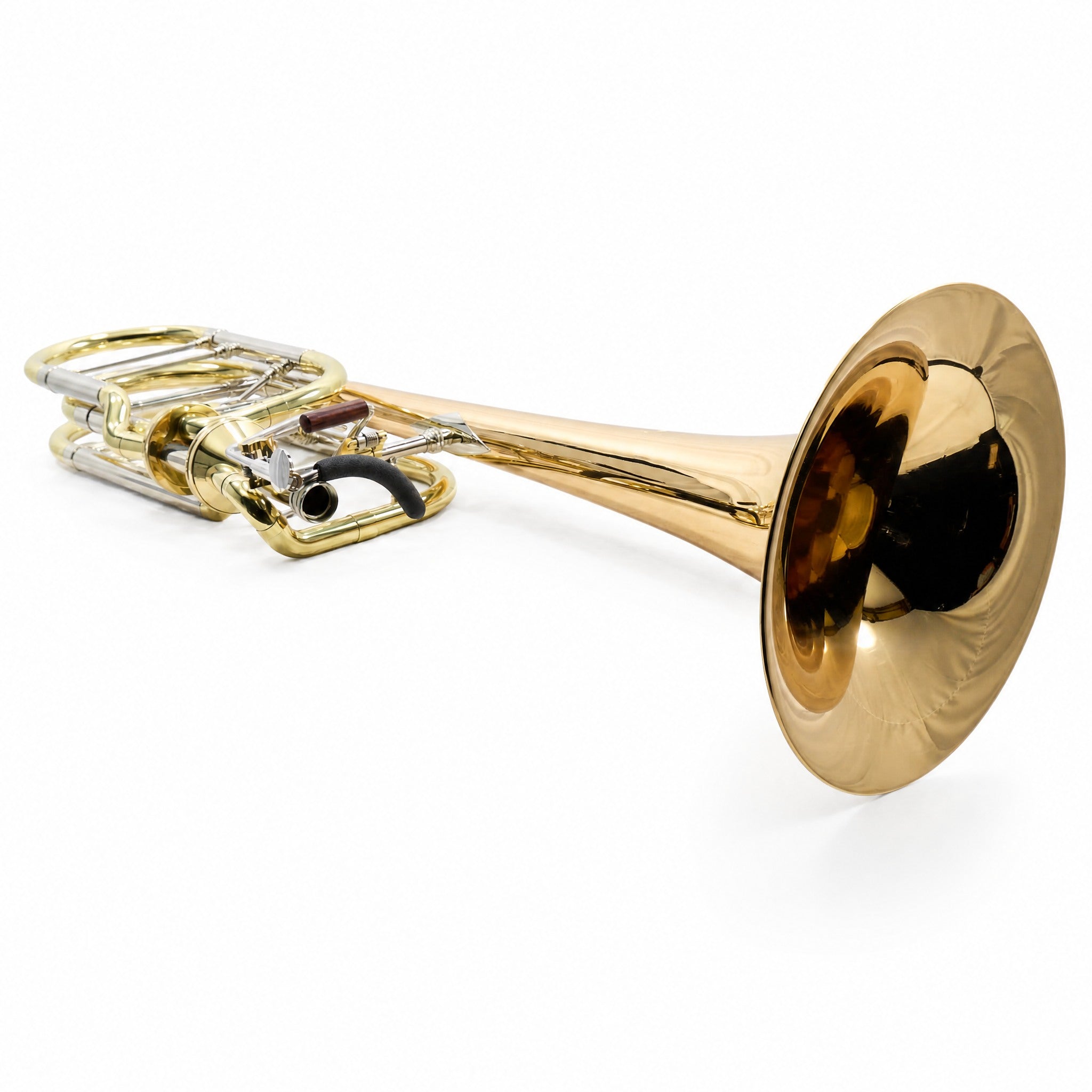 S.E. Shires Q36GA Q-Series Bass Trombone with Dual Axial Flow Valves