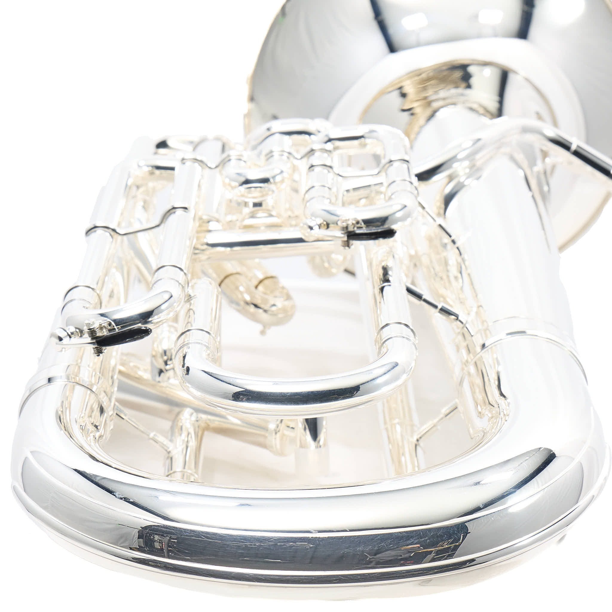 Willson K56S K-Series Bb Compensating Euphonium in Silver Plate