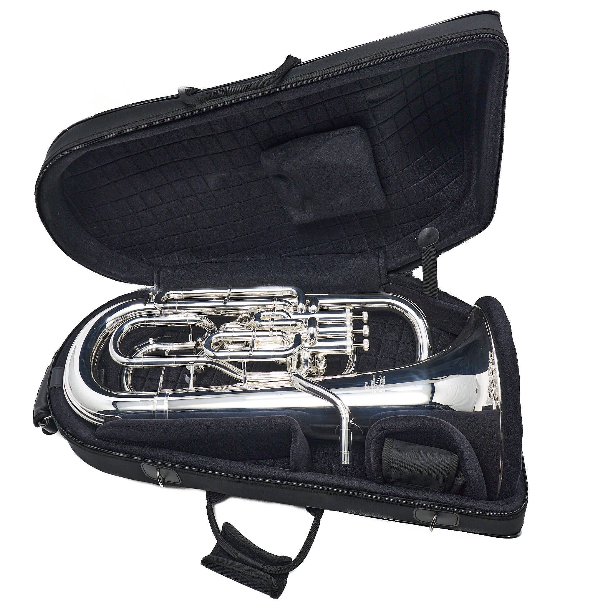 Willson K56S K-Series Bb Compensating Euphonium in Silver Plate