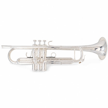 S.E. Shires Q10RS Q-Series Professional Bb Trumpet in Silver Plate