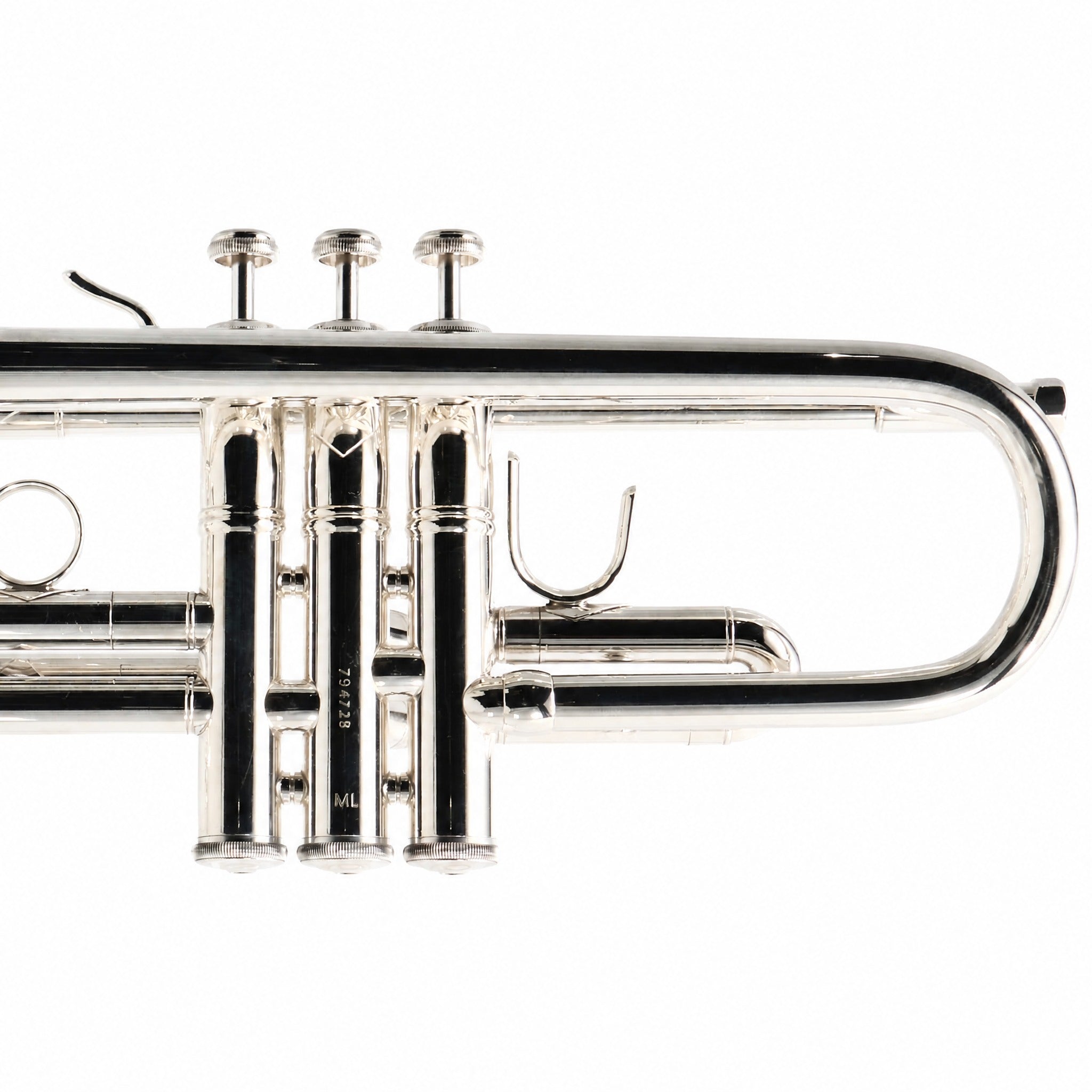 Bach 180S37 Stradivarius Professional Bb Trumpet in Silver Plate