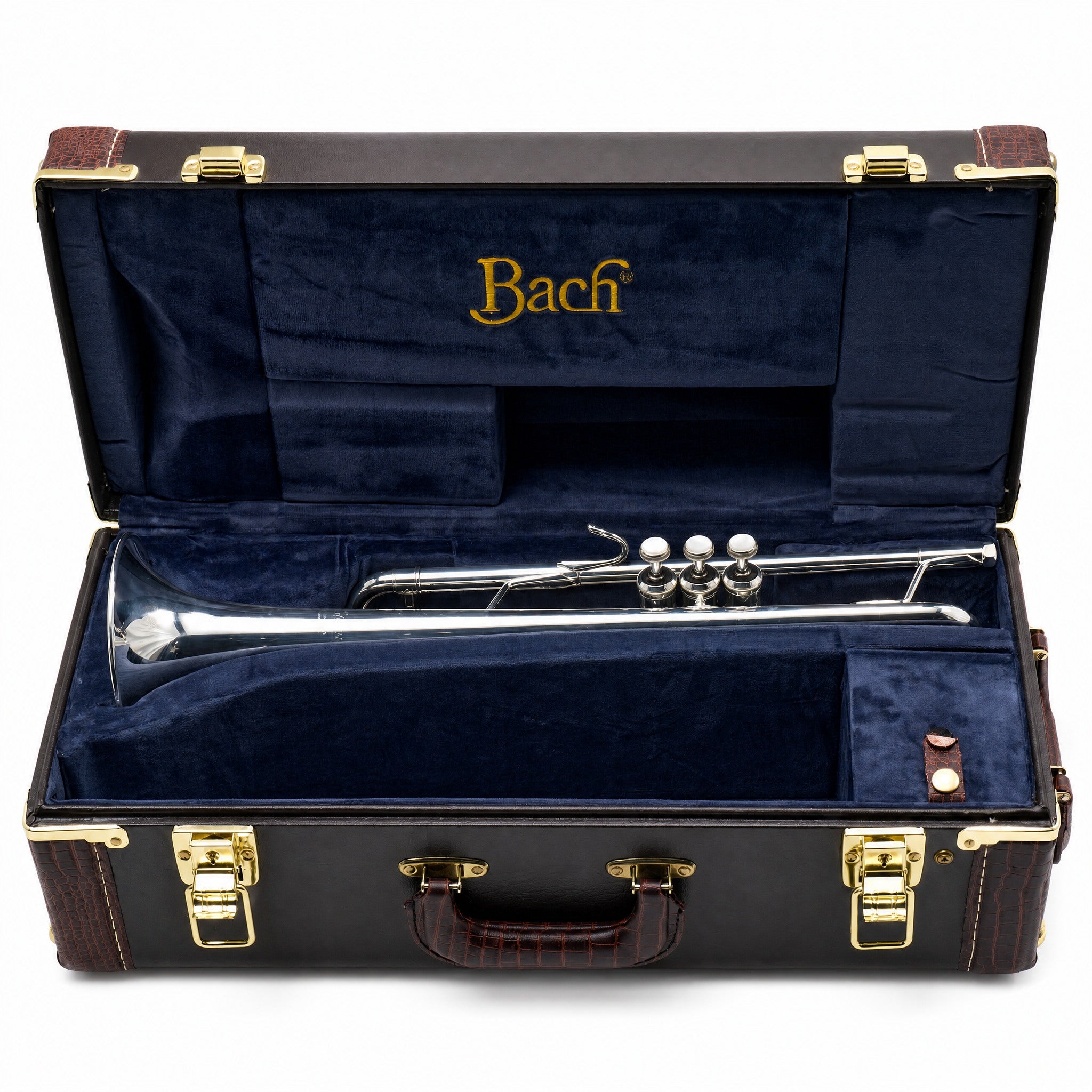 Bach 180S37 Stradivarius Professional Bb Trumpet in Silver Plate