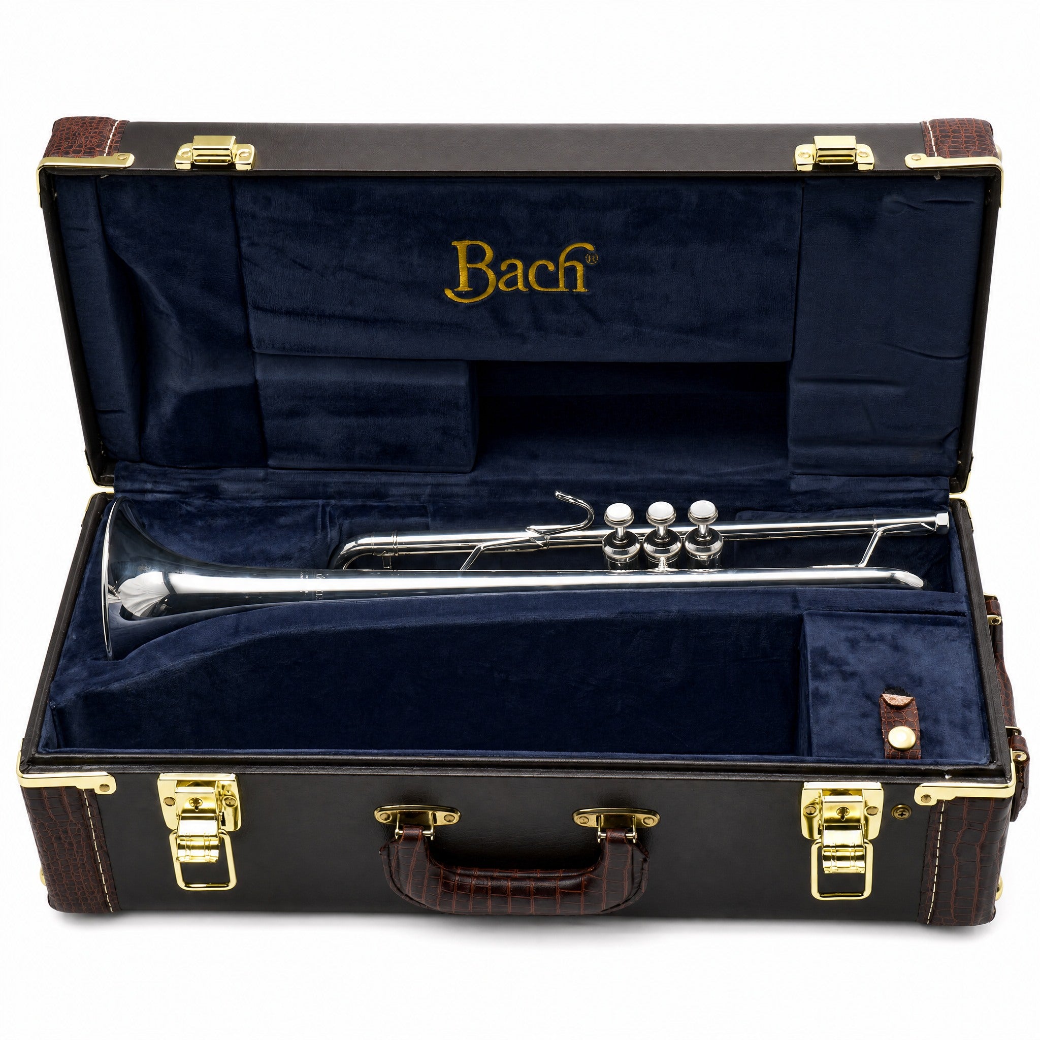 Bach 180S37 Stradivarius Professional Bb Trumpet in Silver Plate