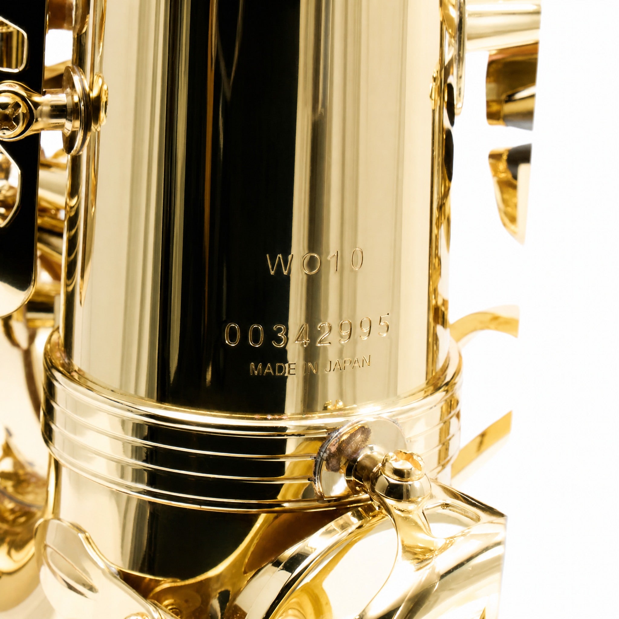 Yanagisawa AWO10 Professional Alto Saxophone in Gold Lacquer