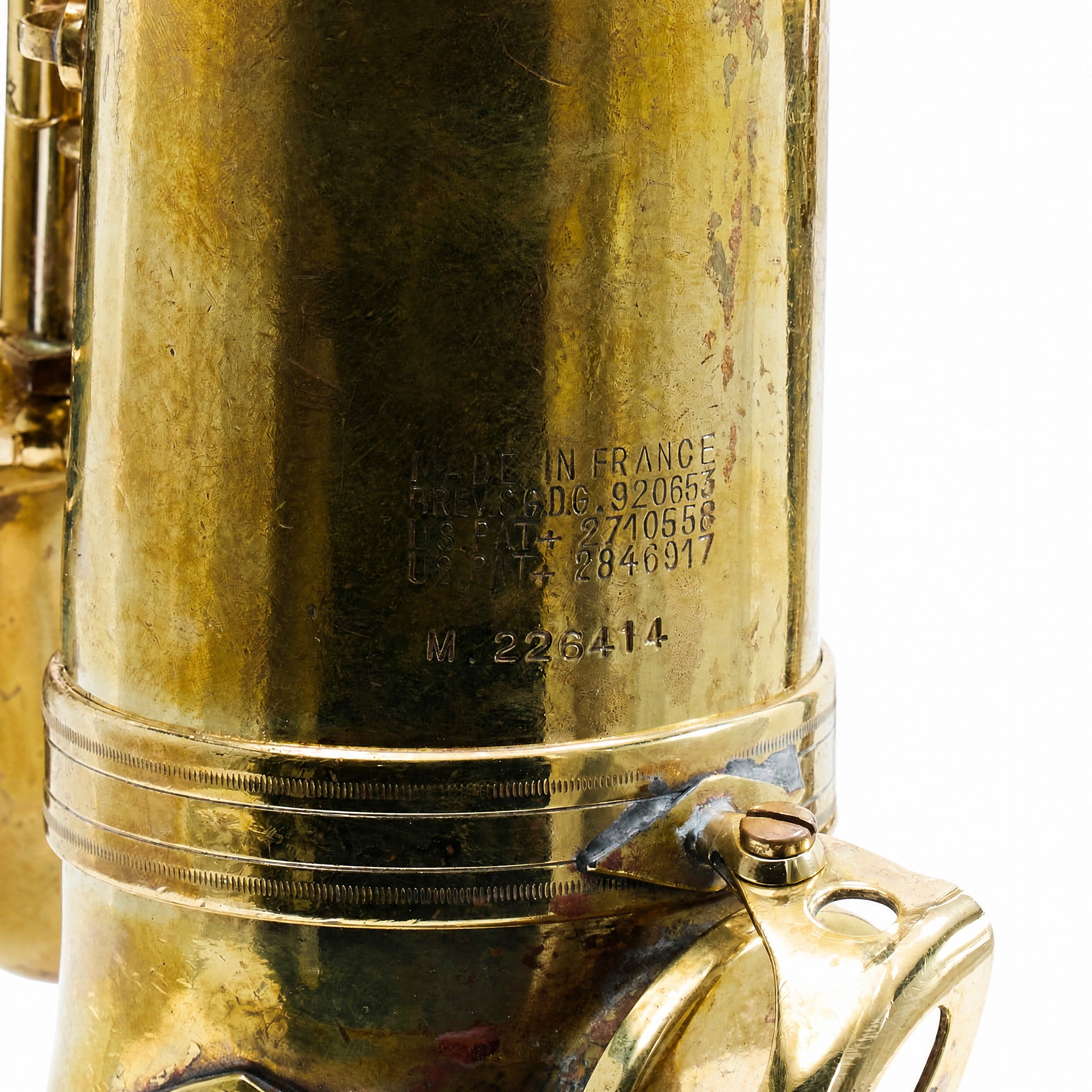 Selmer Paris Mark VI Professional Tenor Saxophone in Original Lacquer SN M 226414