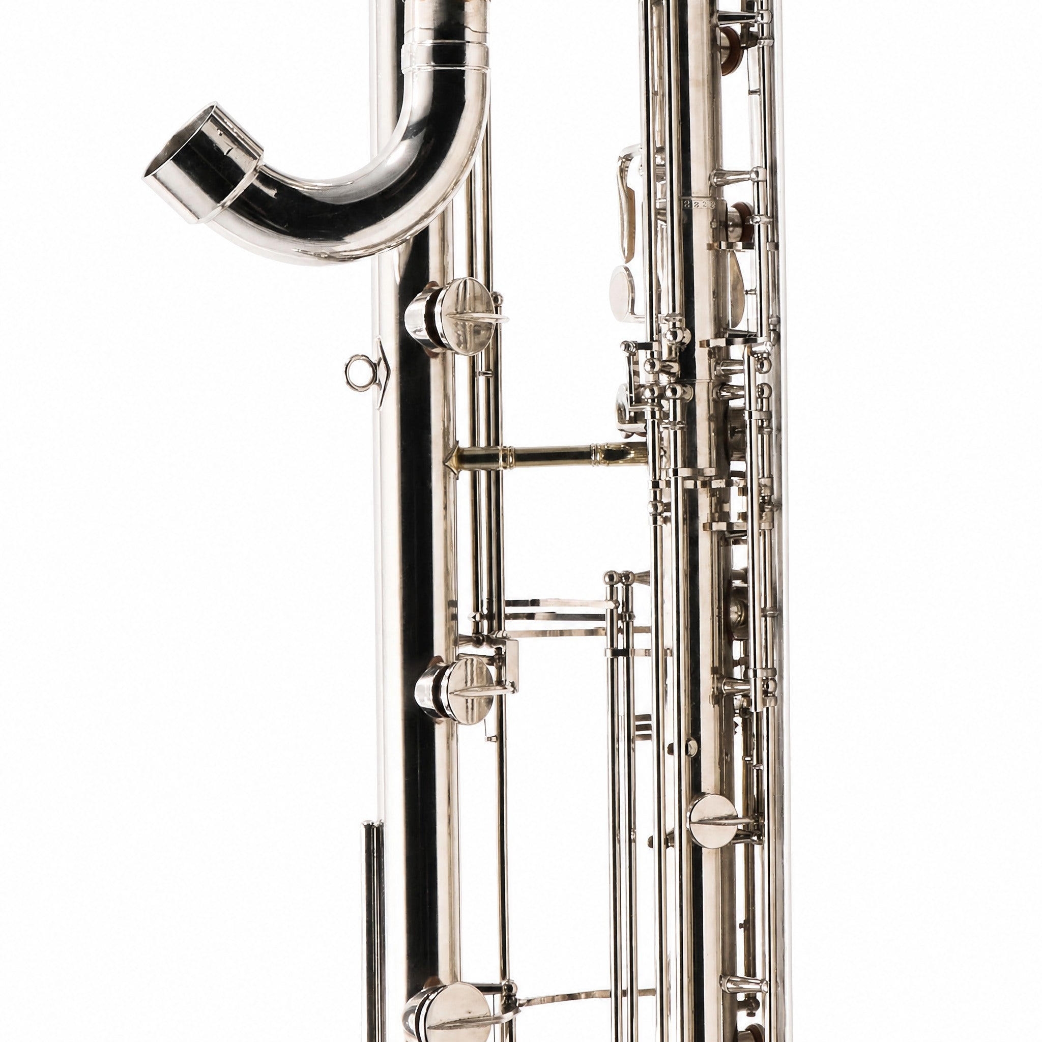Leblanc Paperclip Professional Contrabass Clarinet in Nickel Plate