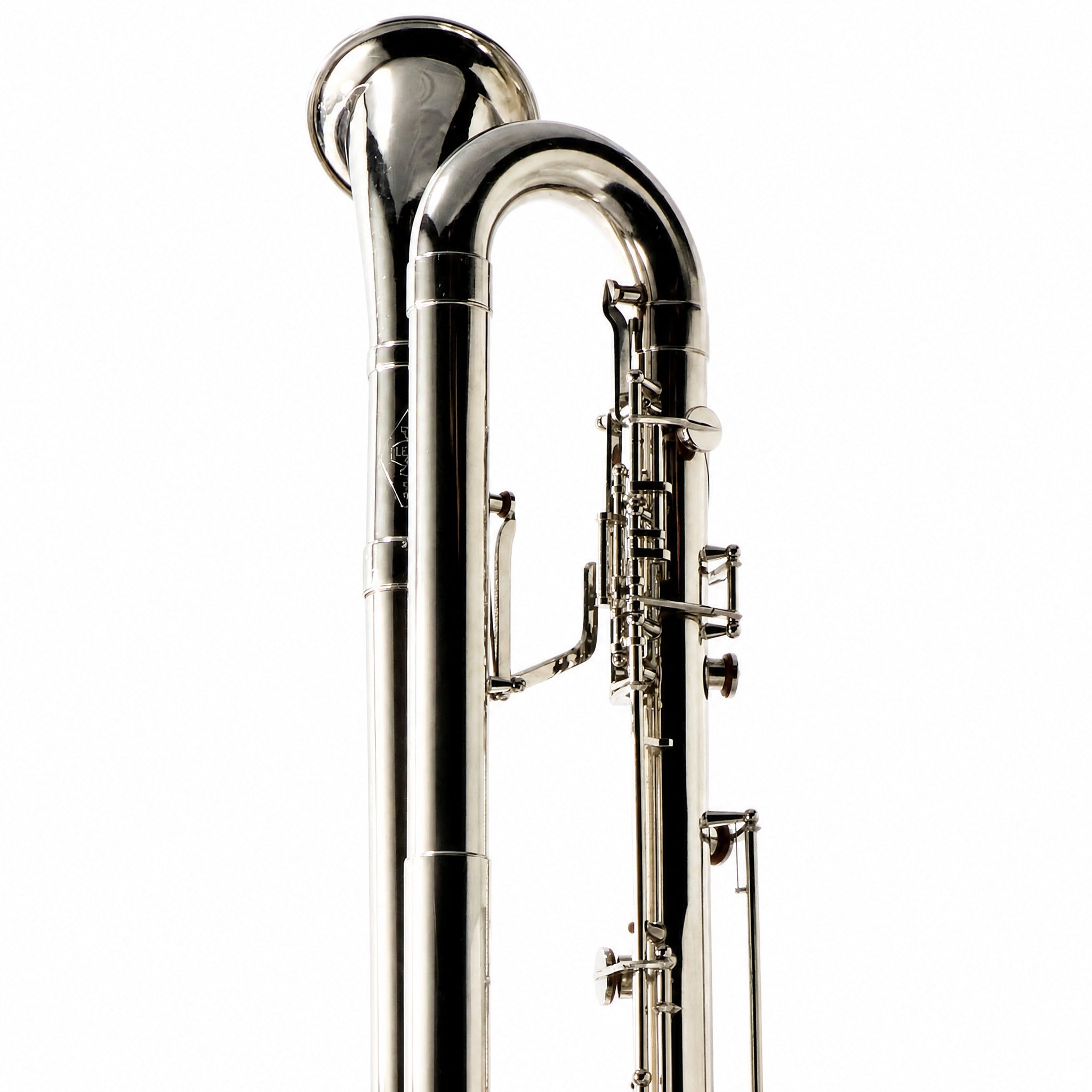 Leblanc Paperclip Professional Contrabass Clarinet in Nickel Plate