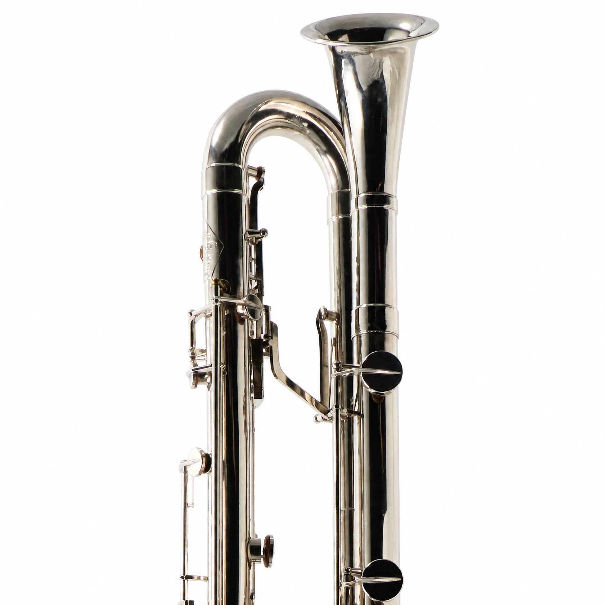 Leblanc Paperclip Professional Contrabass Clarinet in Nickel Plate