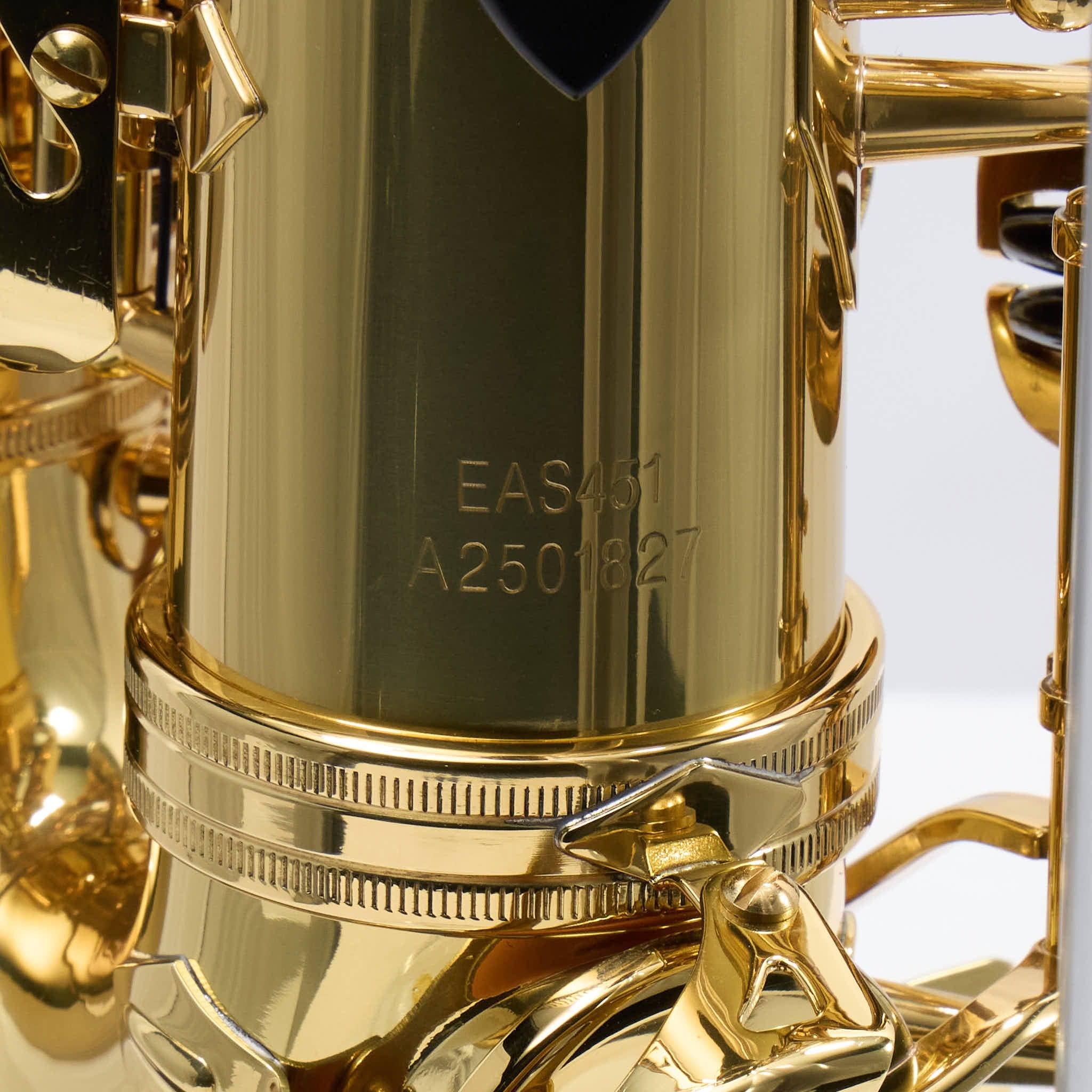 Eastman EAS451 Intermediate Alto Saxophone in Gold Lacquer
