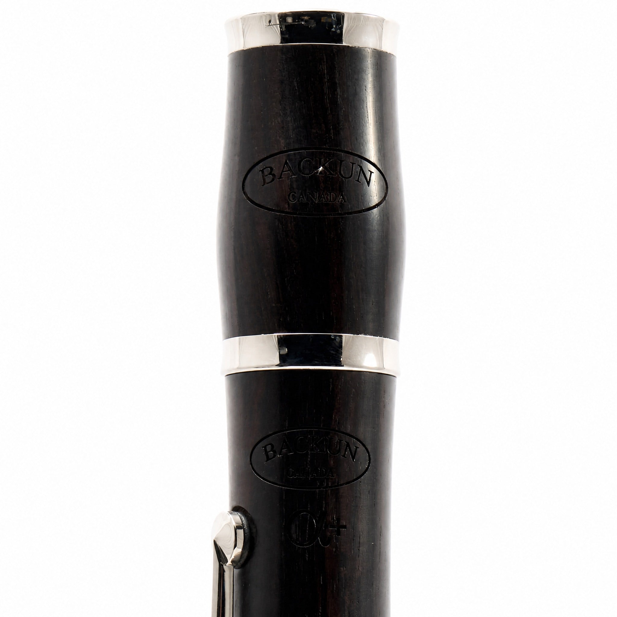 Backun BCLBALPHAG-NKPZ 'Alpha Plus' Student Bb Clarinet in Grenadilla