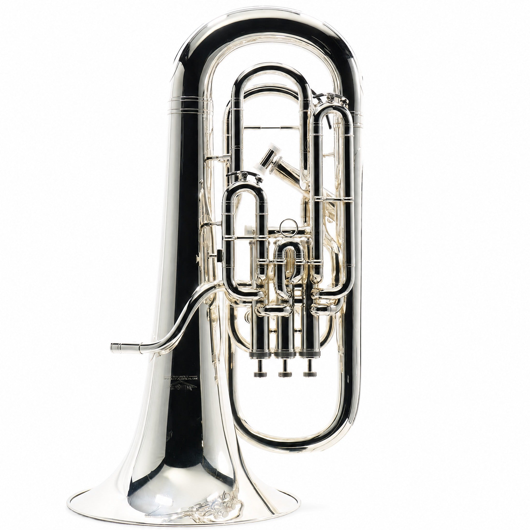 Willson 2950TA4/3S Professional Bb Compensating Euphonium in Silver Plate