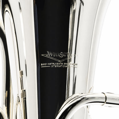 Willson 2950TA4/3S Professional Bb Compensating Euphonium in Silver Plate