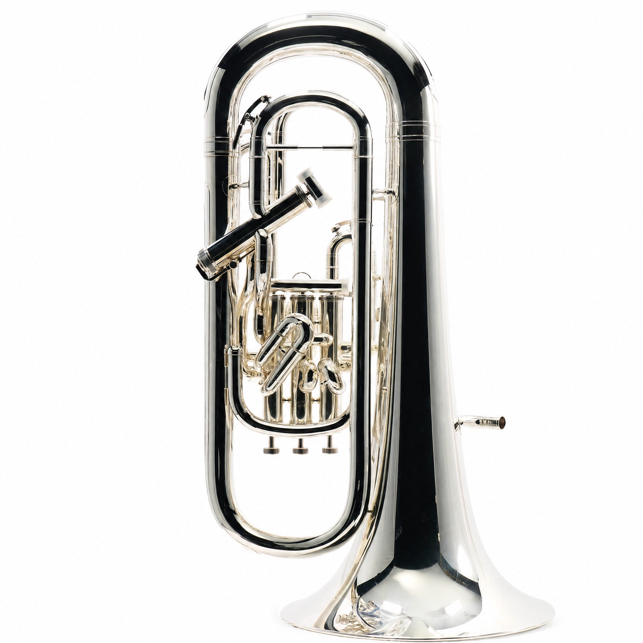 Willson 2950TA4/3S Professional Bb Compensating Euphonium in Silver Plate