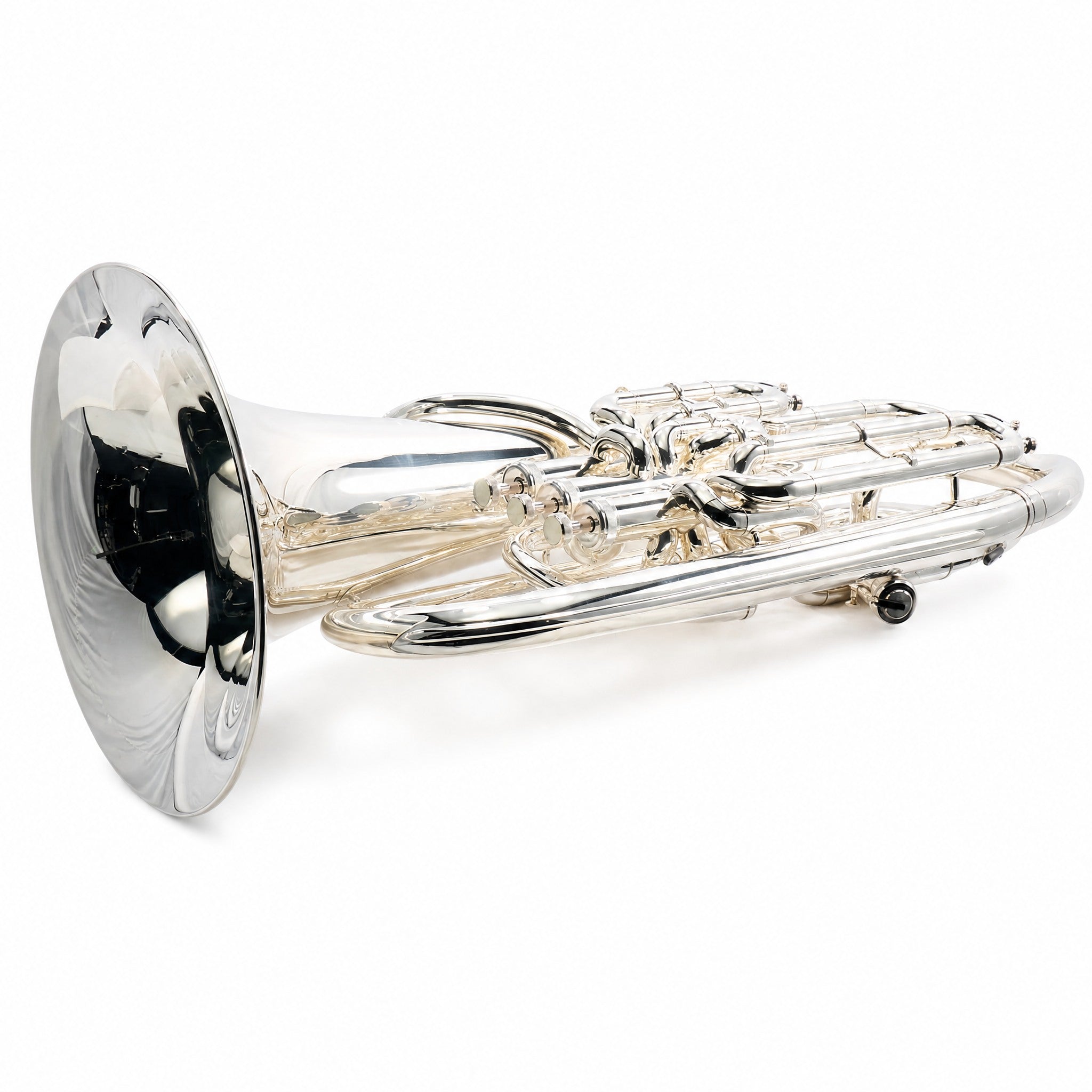 Willson 2950TA4/3S Professional Bb Compensating Euphonium in Silver Plate