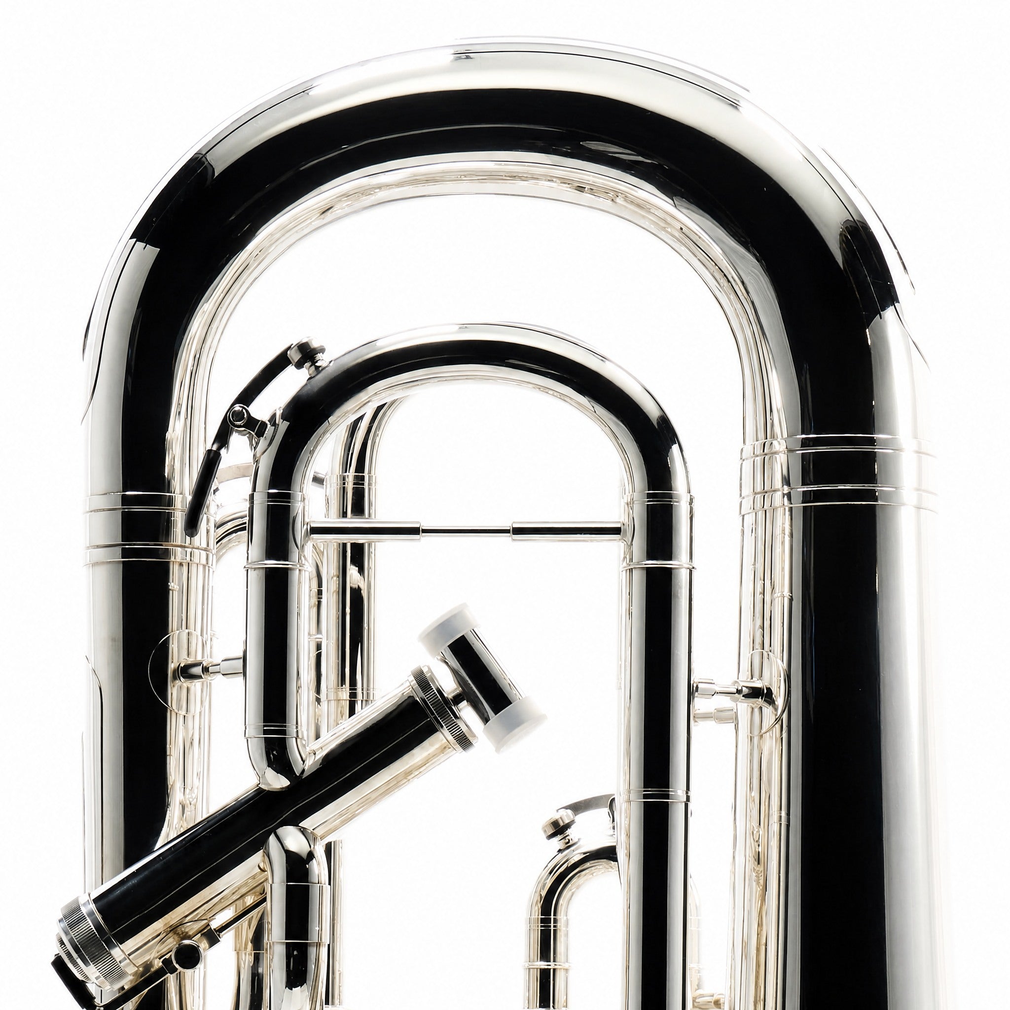 Willson 2950TA4/3S Professional Bb Compensating Euphonium in Silver Plate
