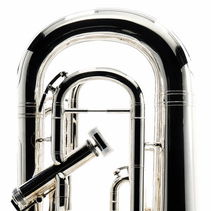 Willson 2950TA4/3S Professional Bb Compensating Euphonium in Silver Plate