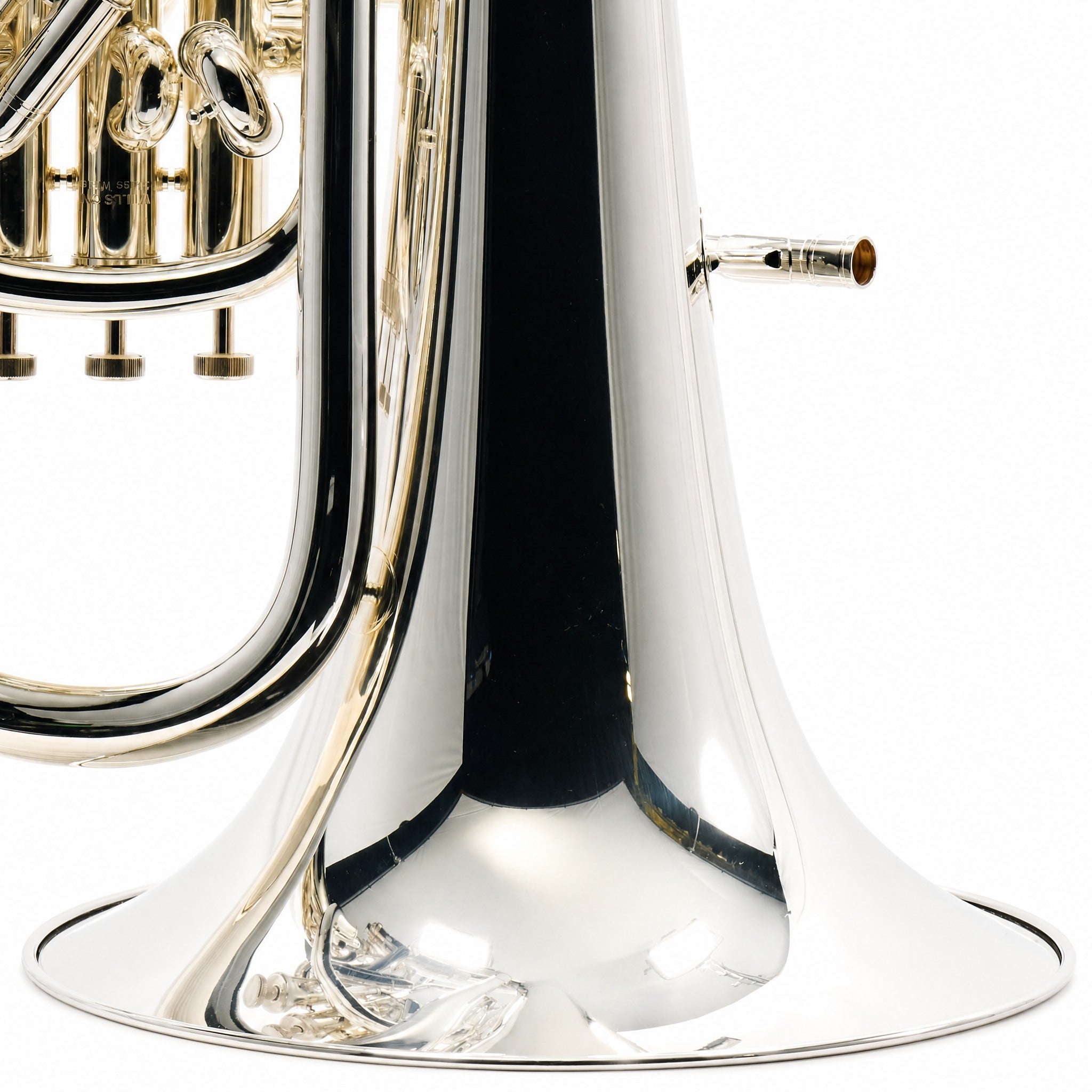Willson 2950TA4/3S Professional Bb Compensating Euphonium in Silver Plate