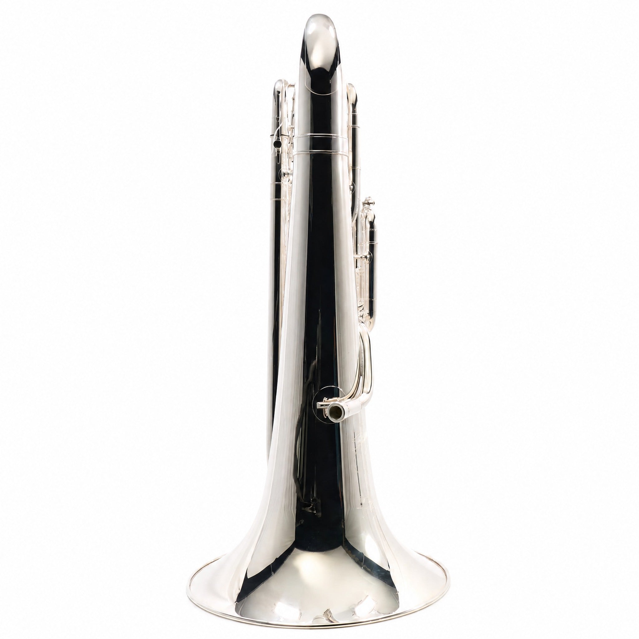 S.E. Shires SEUSC-TS Custom Professional Bb Euphonium Silver Plate