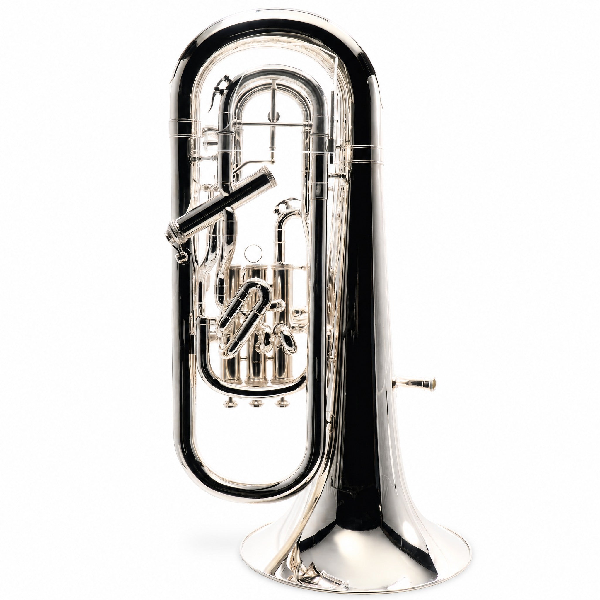 S.E. Shires SEUSC-TS Custom Professional Bb Euphonium Silver Plate