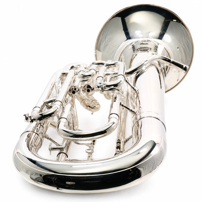 S.E. Shires SEUSC-TS Custom Professional Bb Euphonium Silver Plate