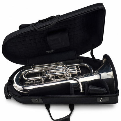 S.E. Shires SEUSC-TS Custom Professional Bb Euphonium Silver Plate
