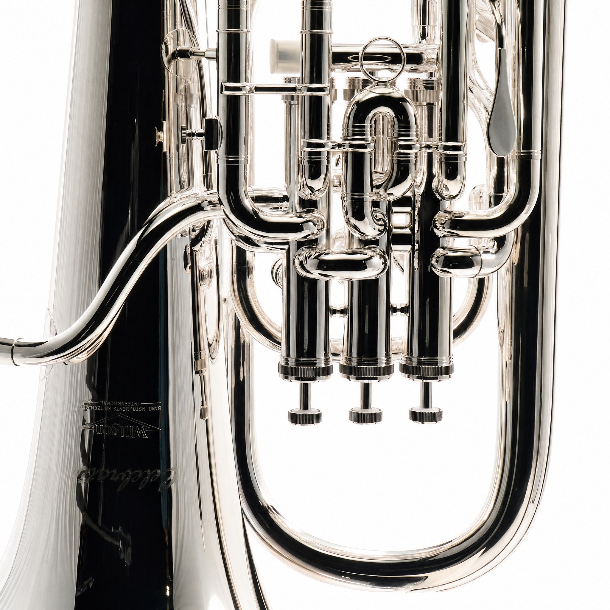 Willson 2960TA4/3T-S Celebration Professional Bb Euphonium in Silver Plate