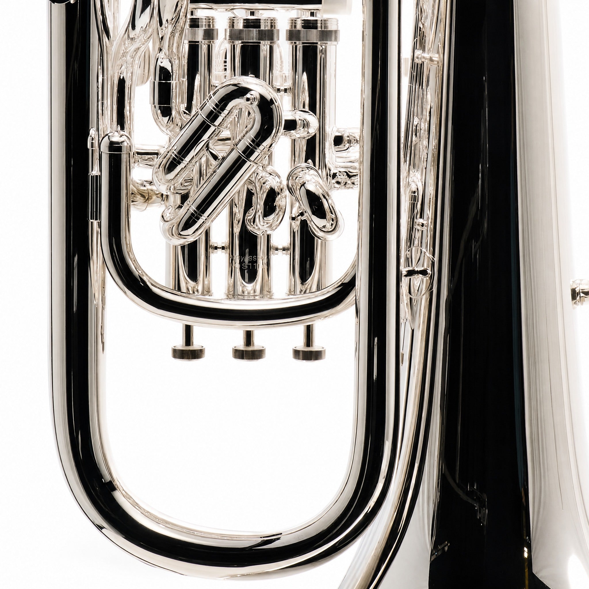 Willson 2960TA4/3T-S Celebration Professional Bb Euphonium in Silver Plate