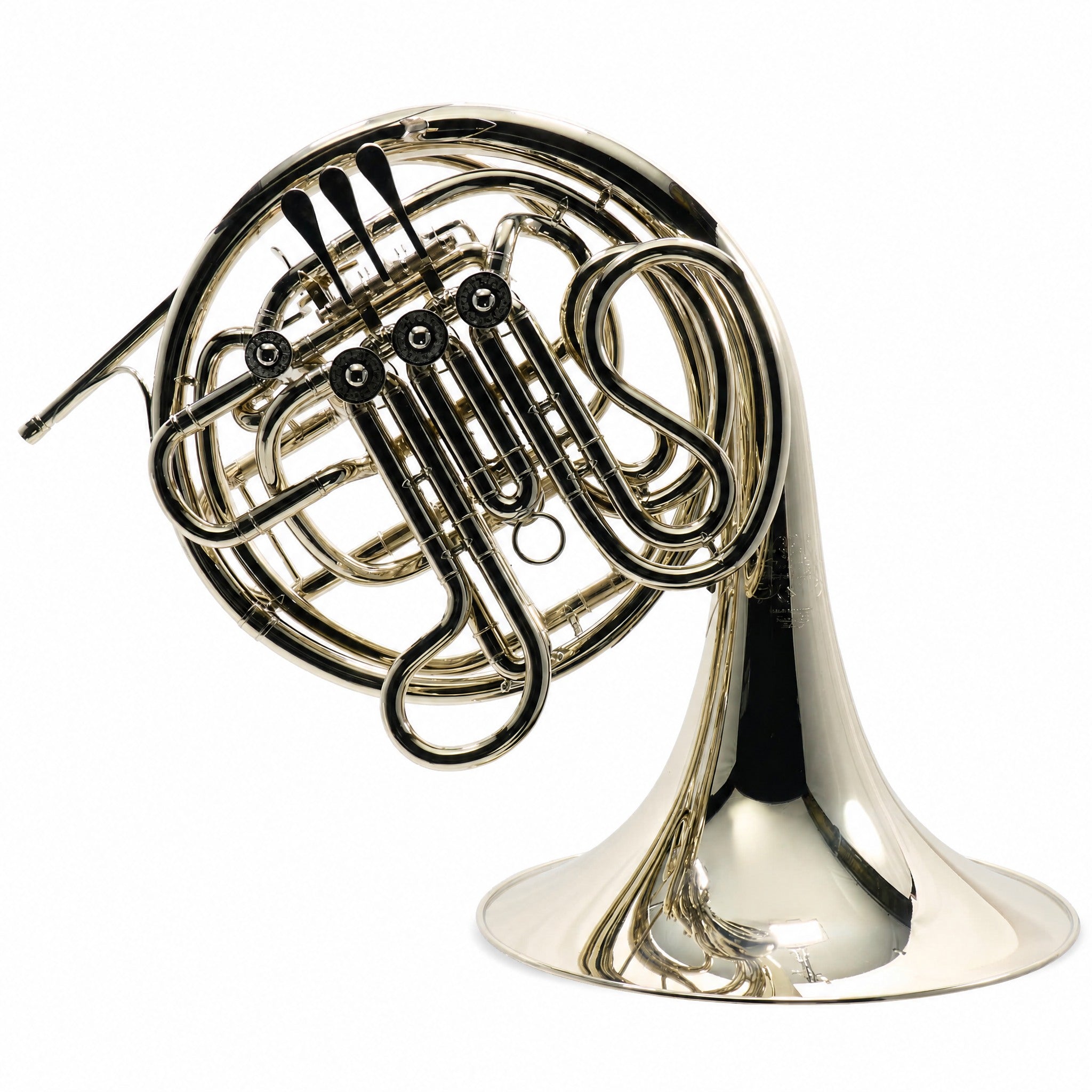 Hans Hoyer HH6802NS-1-0 'Heritage' Kruspe Wrap Double French Horn in Nickel Silver