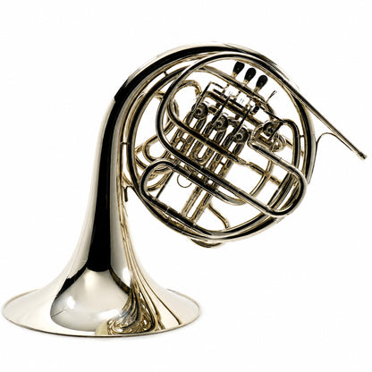 Hans Hoyer HH6802NS-1-0 'Heritage' Kruspe Wrap Double French Horn in Nickel Silver