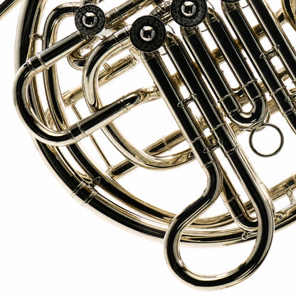 Hans Hoyer HH6802NS-1-0 'Heritage' Kruspe Wrap Double French Horn in Nickel Silver