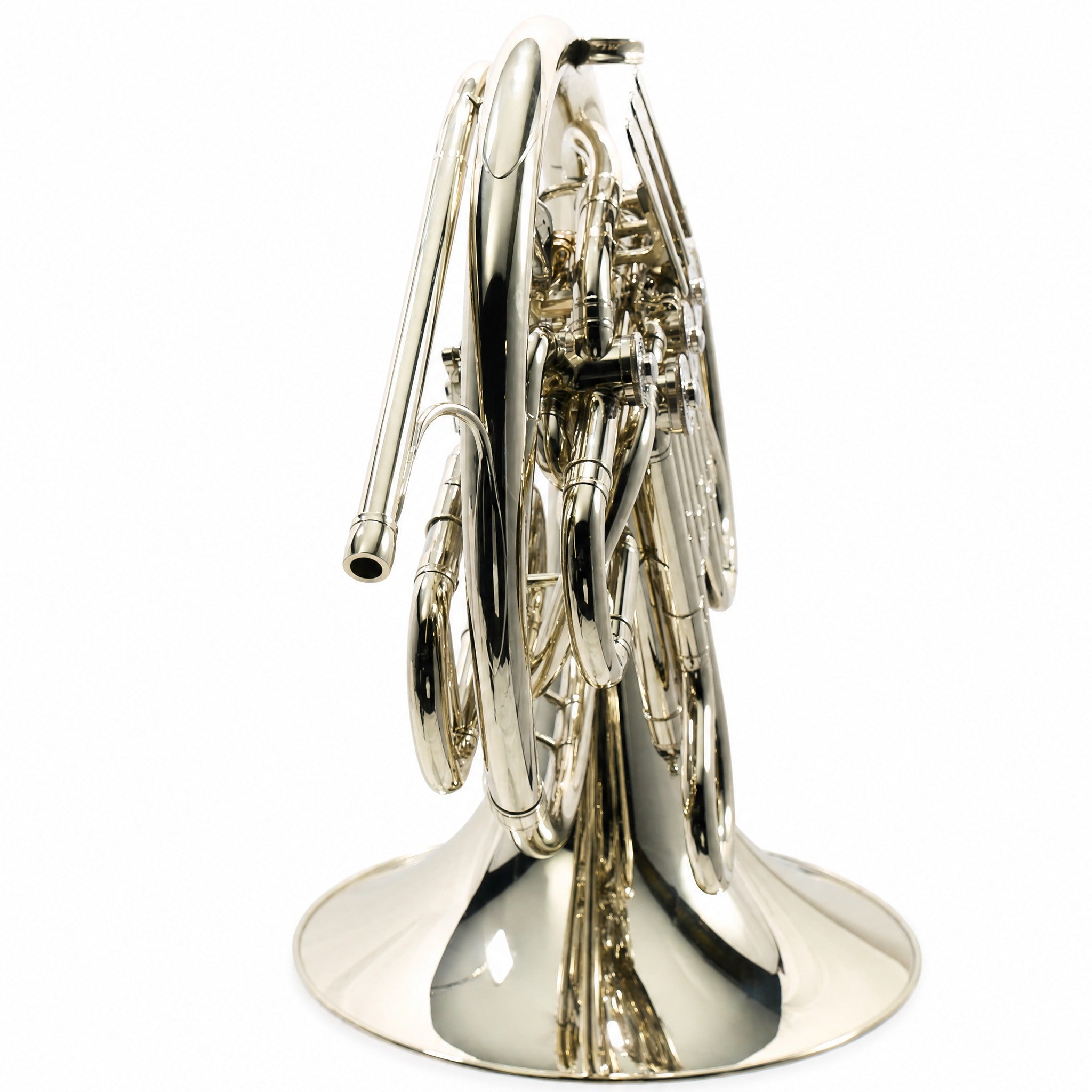 Hans Hoyer HH6802NS-1-0 'Heritage' Kruspe Wrap Double French Horn in Nickel Silver