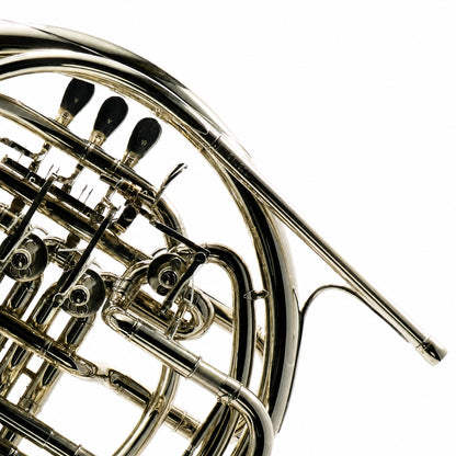 Hans Hoyer HH6802NS-1-0 'Heritage' Kruspe Wrap Double French Horn in Nickel Silver