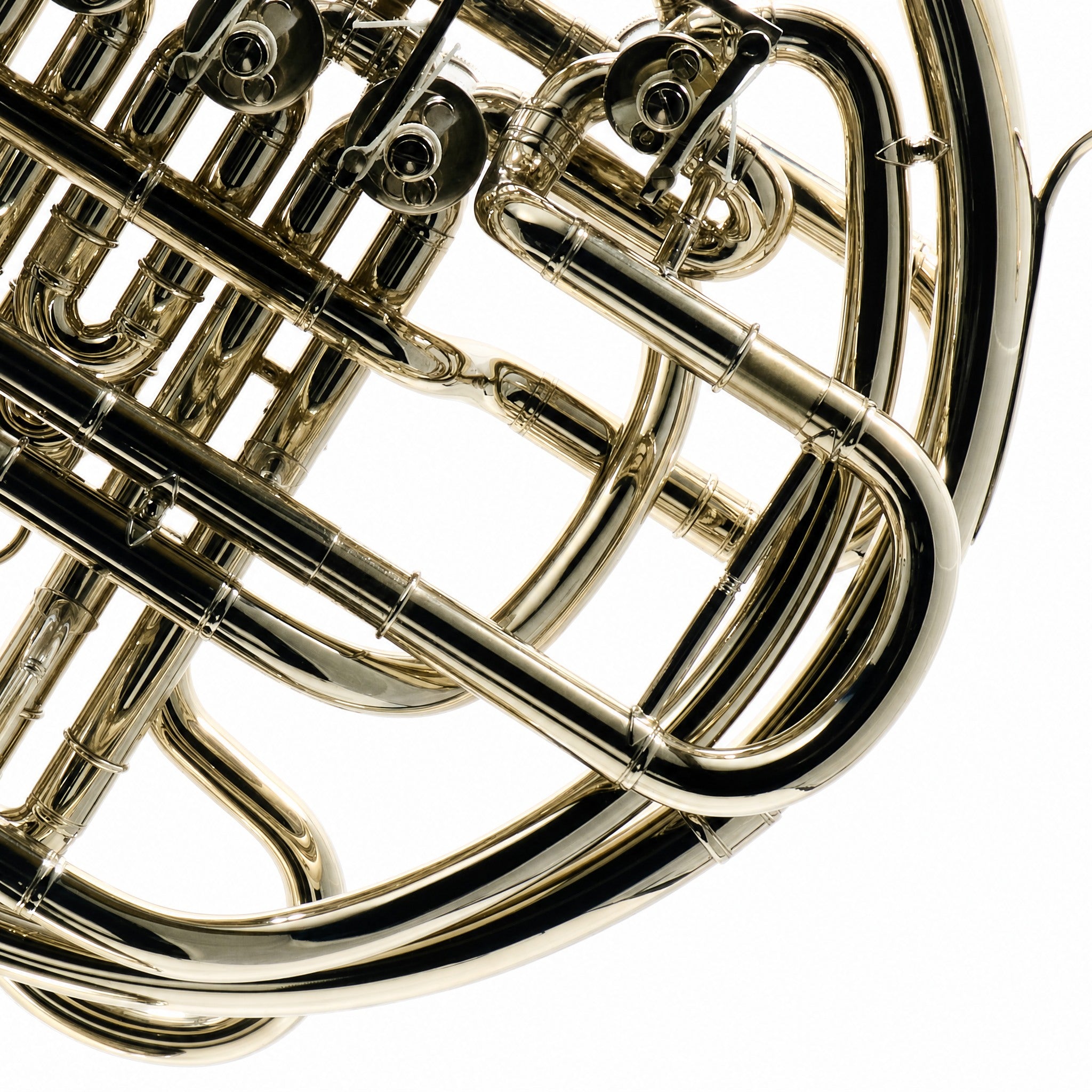 Hans Hoyer HH6802NS-1-0 'Heritage' Kruspe Wrap Double French Horn in Nickel Silver