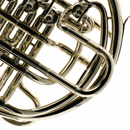 Hans Hoyer HH6802NS-1-0 'Heritage' Kruspe Wrap Double French Horn in Nickel Silver