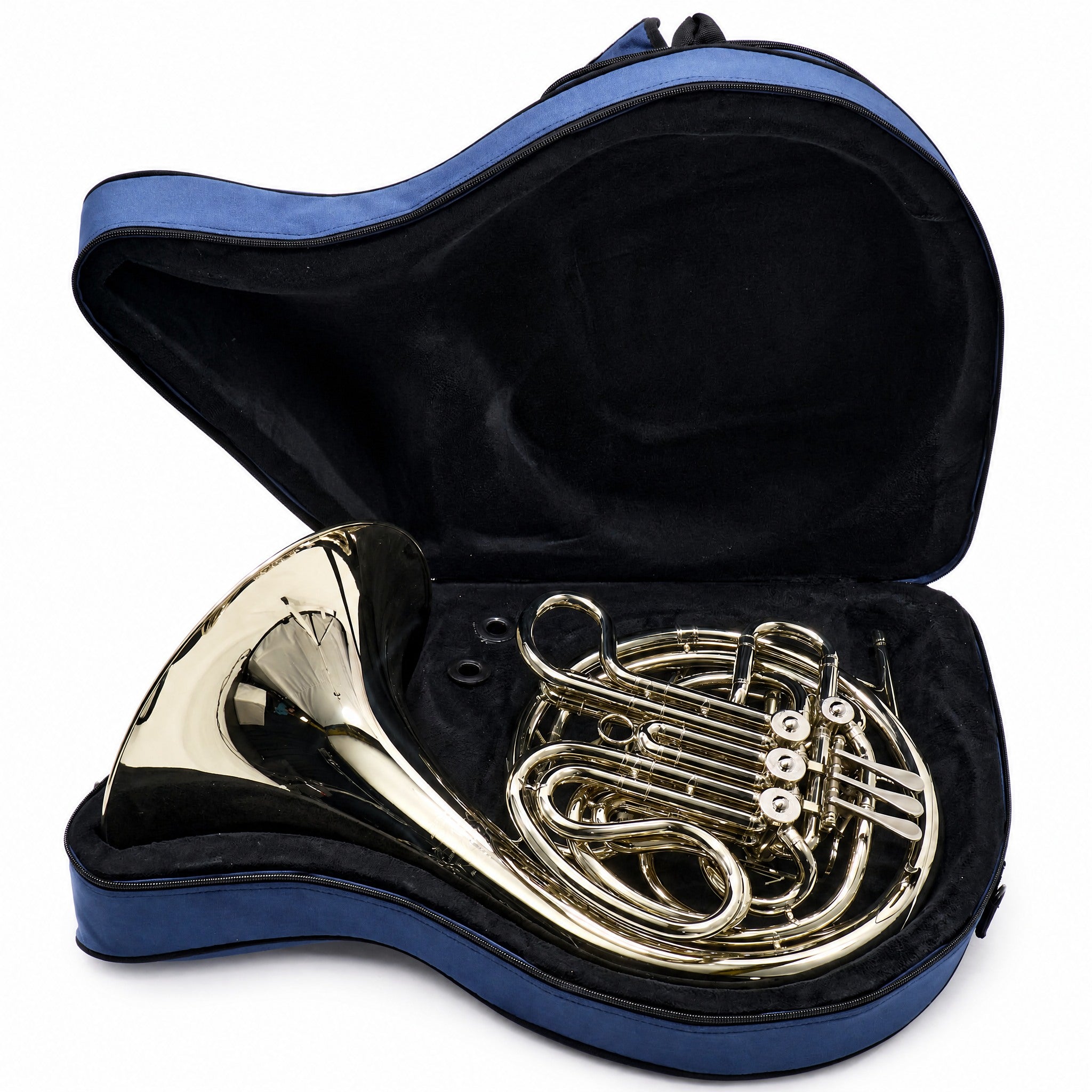 Hans Hoyer HH6802NS-1-0 'Heritage' Kruspe Wrap Double French Horn in Nickel Silver