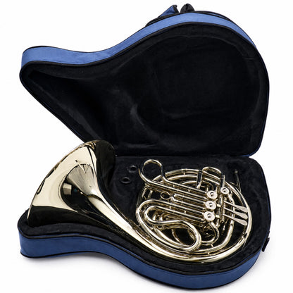 Hans Hoyer HH6802NS-1-0 'Heritage' Kruspe Wrap Double French Horn in Nickel Silver