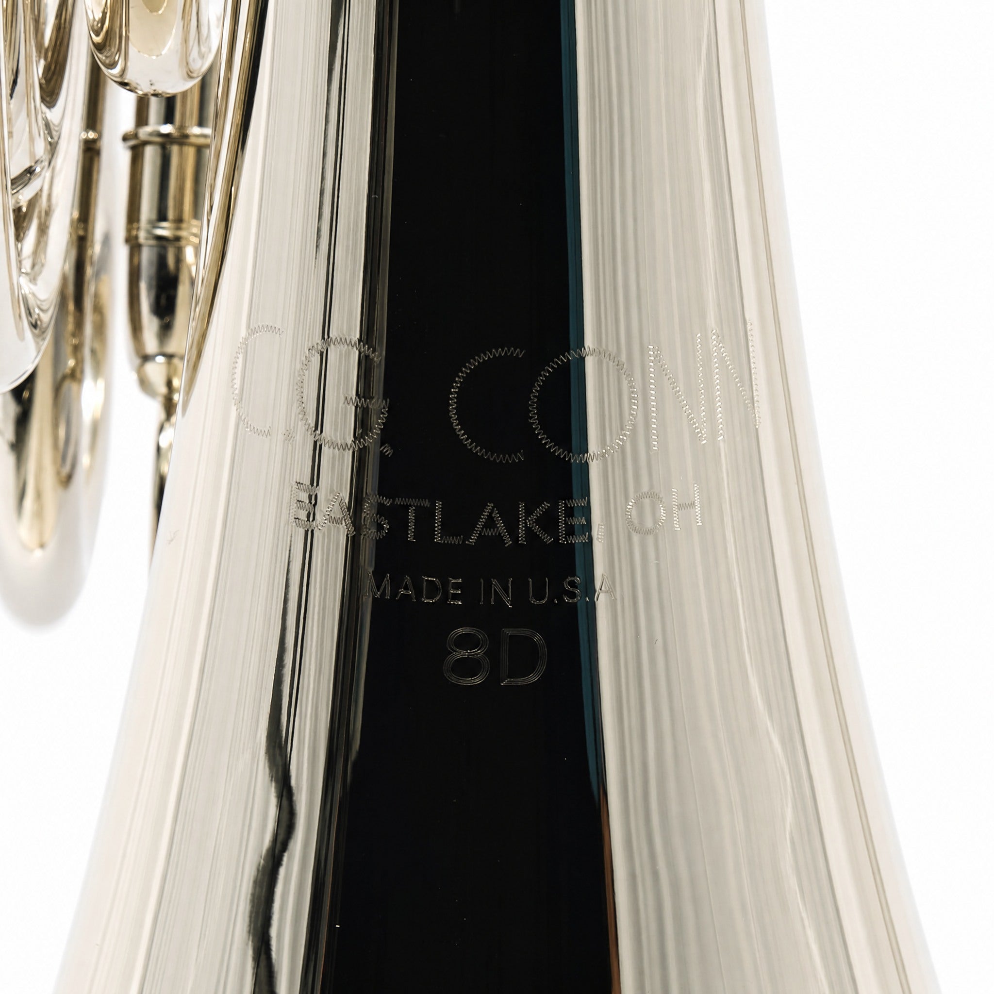 C.G. Conn 8D Professional F/Bb Double French Horn in Clear Lacquer