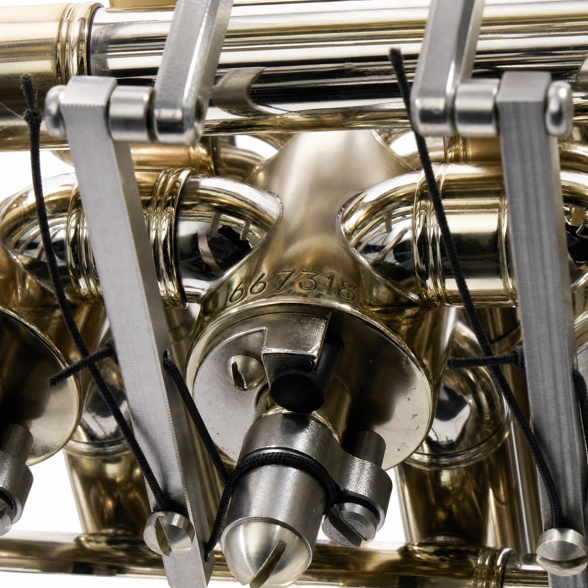 C.G. Conn 8D Professional F/Bb Double French Horn in Clear Lacquer