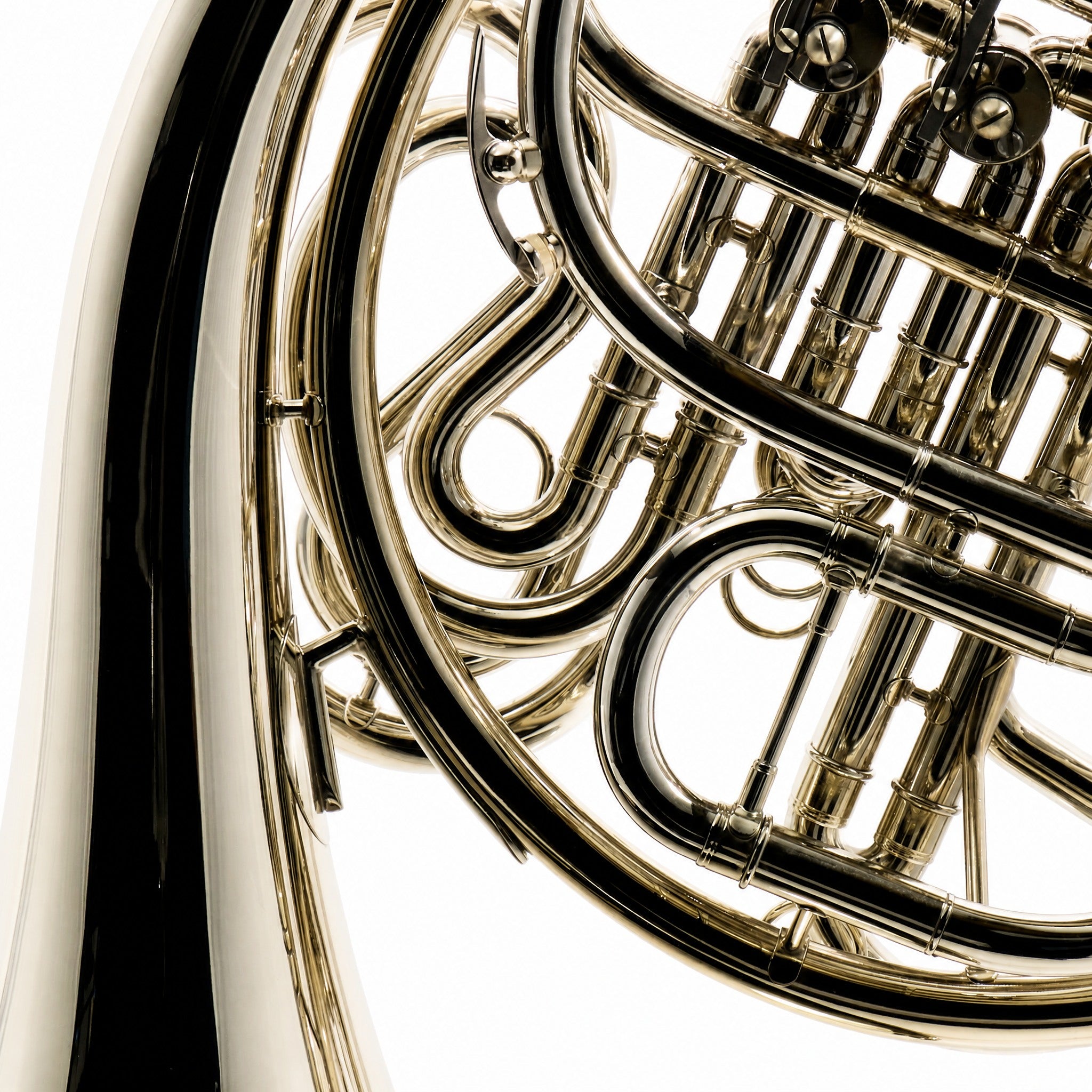 C.G. Conn 8D Professional F/Bb Double French Horn in Clear Lacquer