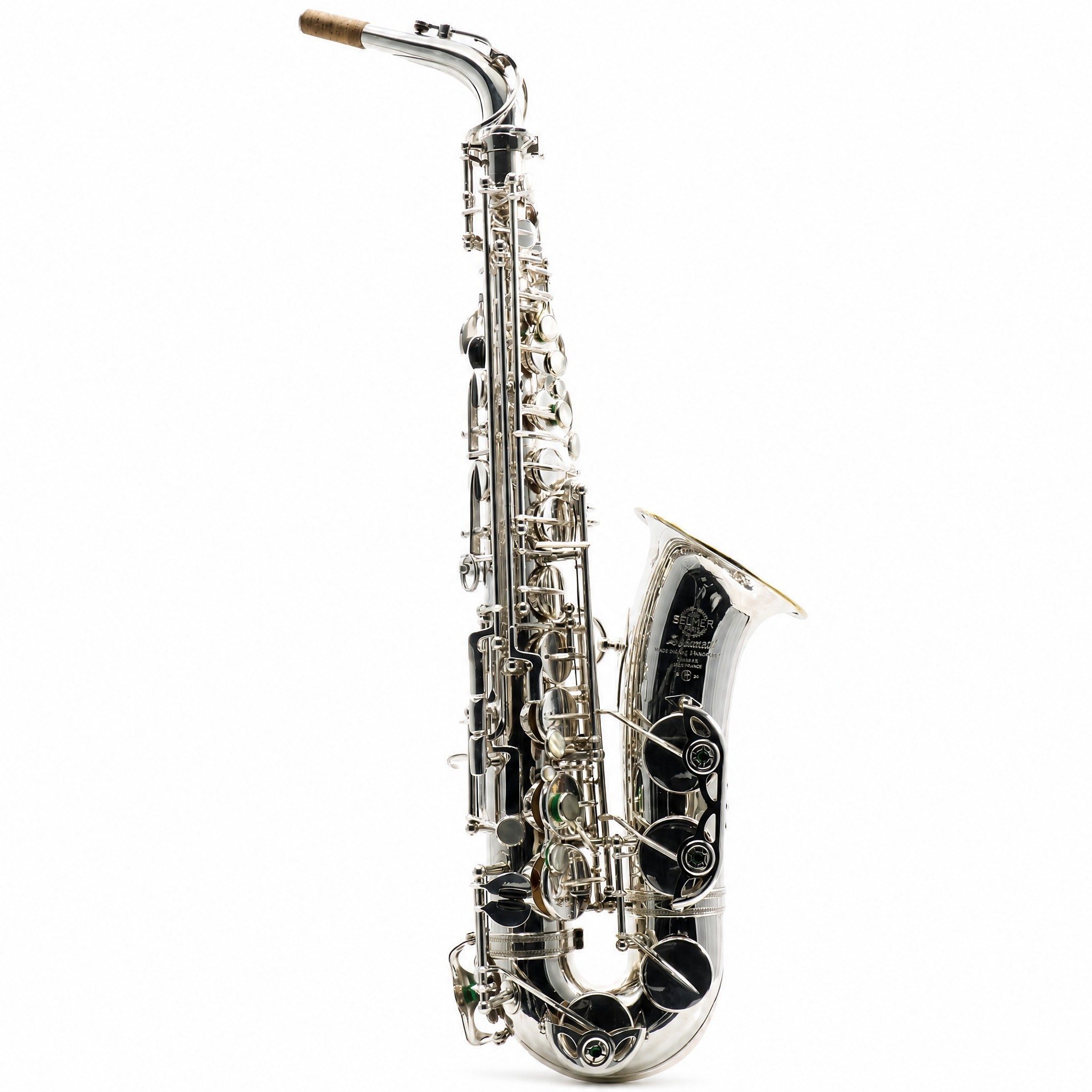 Selmer Paris Mark VI Professional Alto Saxophone in Silver Plate & Gold Wash Bell